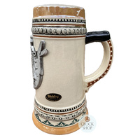 German Coat Of Arms Stoneware Beer Mug 0.3L By Böckling image