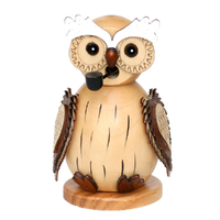 11.5cm Woodland Owl German Incense Burner - Assorted Designs image