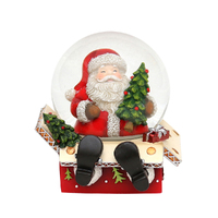 6.4cm Gift Box Figurine Snow Globe- Assorted Designs image