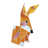 Colouring Origami- Hare image