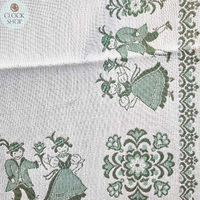 Green Dancers Tablecloth By Schatz (175 x 135cm) image