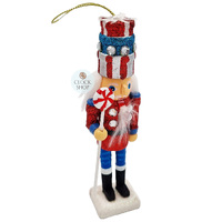 15cm Christmas Nutcracker With Gift Box Hat- Assorted Designs image