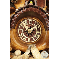 Dwarf House 8 Day Mechanical Mushroom Cuckoo Clock 60cm By GERHARD SCHMIEDER image