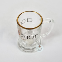 Mini Stein Shot Glass With Clock Shop Logo image