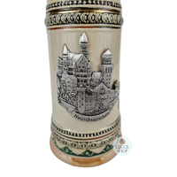 Neuschwanstein Castle Stoneware Beer Mug 0.3L By Böckling image