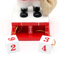 20cm Santa Claus Advent Calendar Nutcracker image