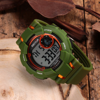 Digital EX36 Collection Green and Orange Watch By SECTOR image