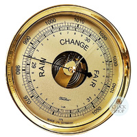 20cm Gold Barometer Insert With Gold Dial By FISCHER image