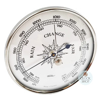 10cm Silver Barometer Insert By FISCHER image