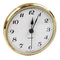 Round Arabic Gold 85mm - Quartz Clock Movement  image
