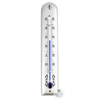 12.5cm Silver Thermometer Round Top By FISCHER  image