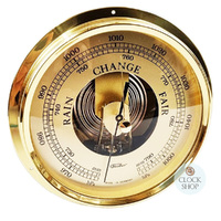15cm Gold Barometer Insert with Flange By FISCHER image