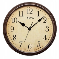 42cm Indoor / Outdoor Round Wall Clock By AMS image