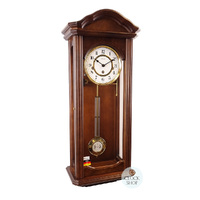 67cm Walnut 8 Day Mechanical Chiming Wall Clock By HERMLE image