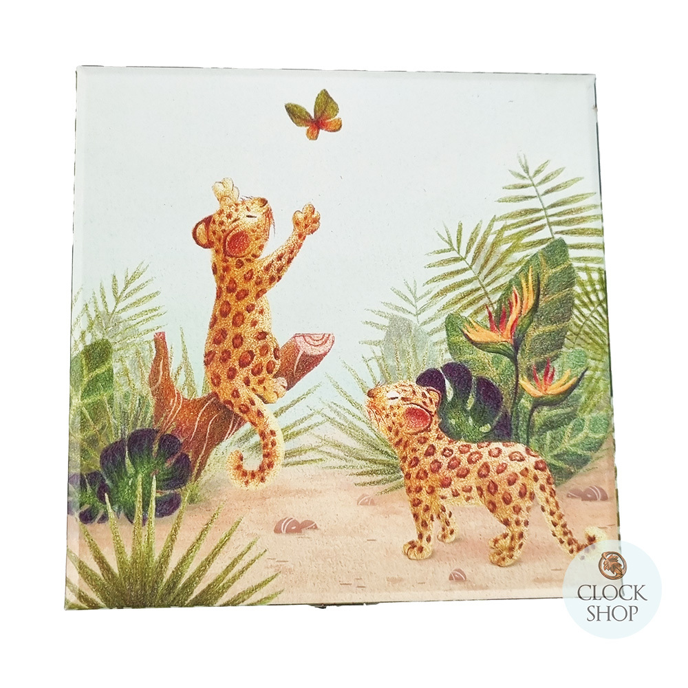 Cheetah Musical Jewellery Box - Sleeping Beauty (Scratched Mirror) image