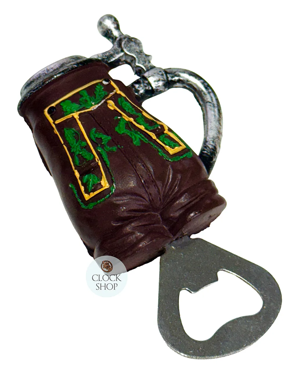 Magnetic Bottle Opener- Lederhosen image