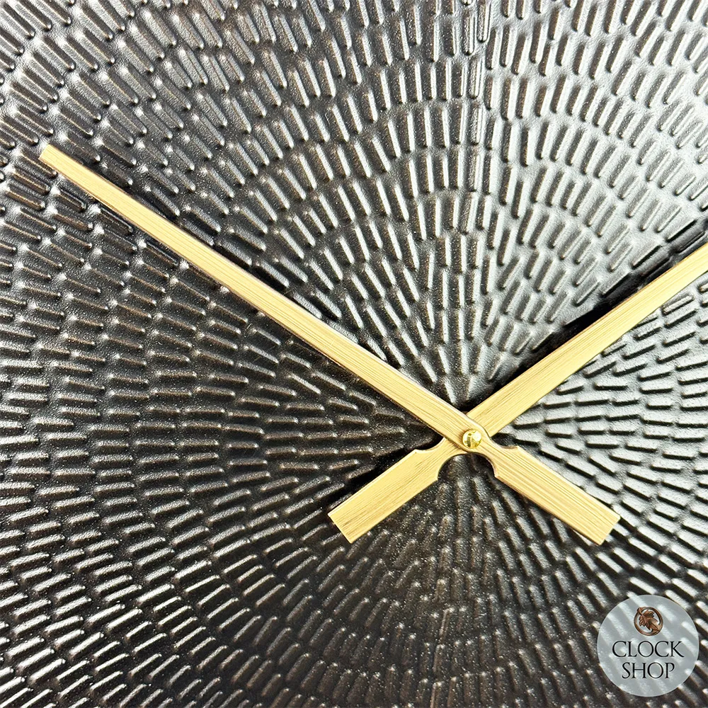 60cm Winton Black Wall Clock By COUNTRYFIELD image