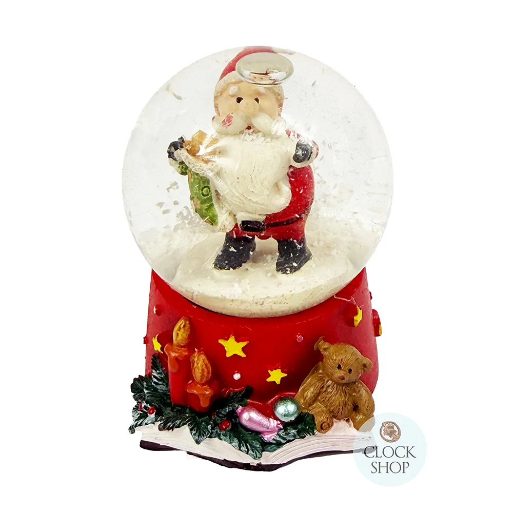 6cm Santa Claus On Snow Globe- Assorted Designs image