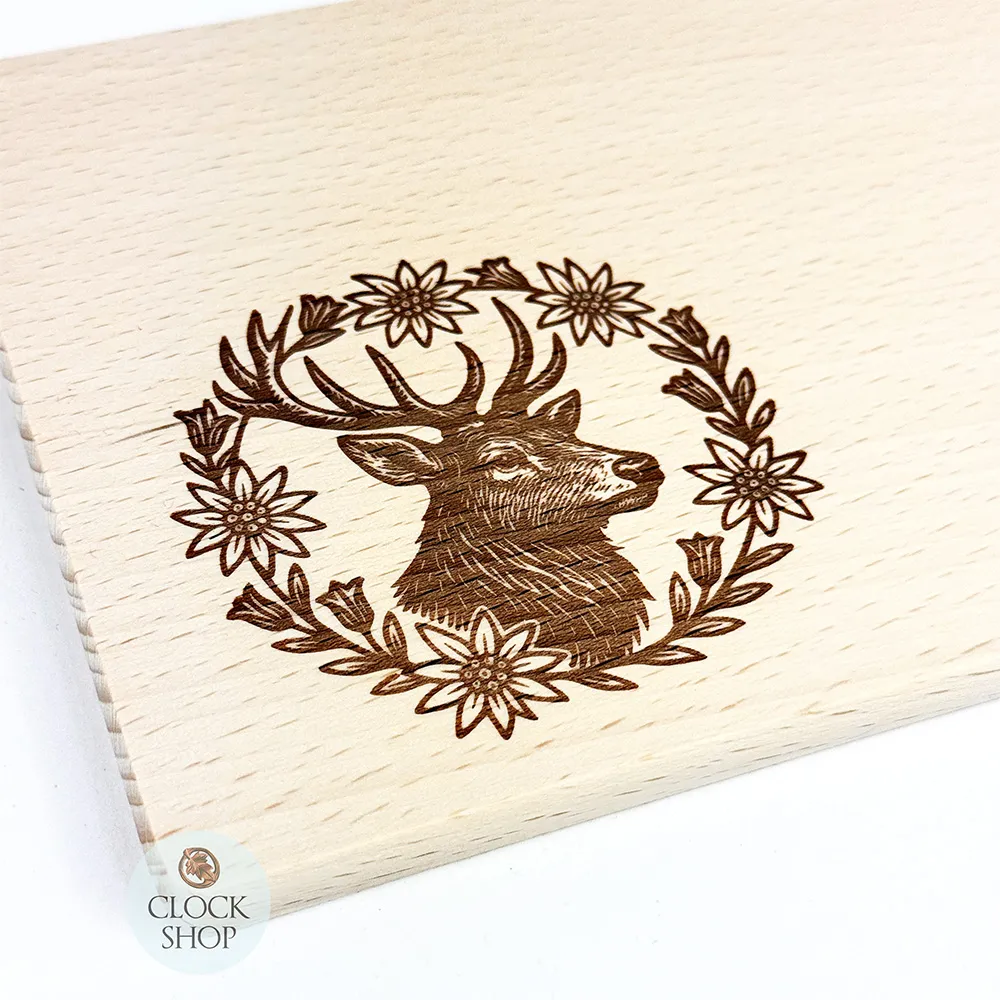 Wooden Bread Board (Deer Head) image