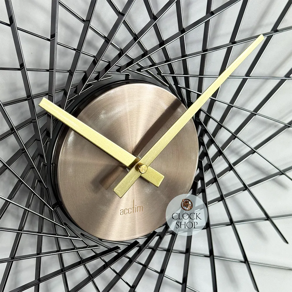 49cm Lohne Nickel Spoke Wall Clock By ACCTIM image