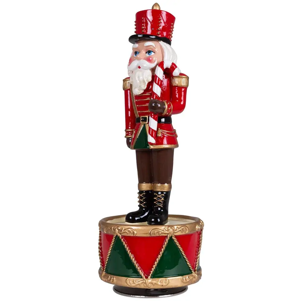 21cm Wind Up Nutcracker Music Box image