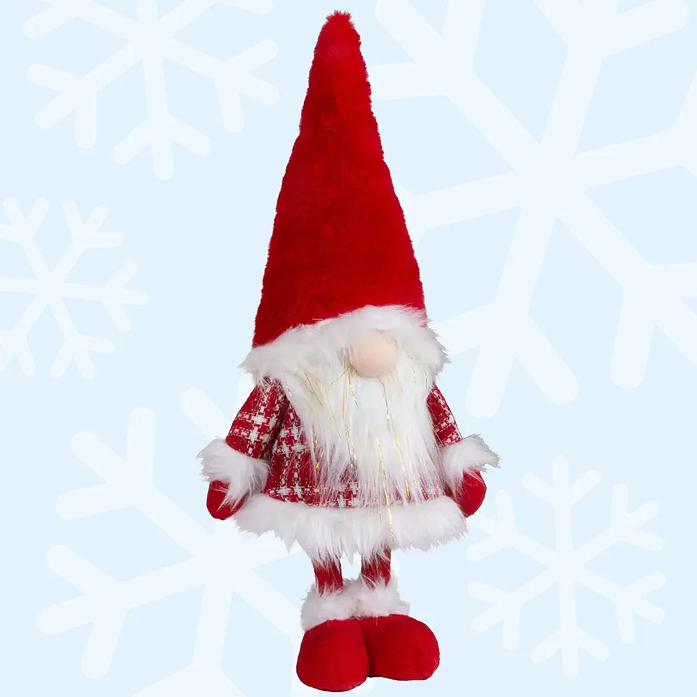 Wobbly Boggles | Wobbling Gnome In Red Winter Clothing image