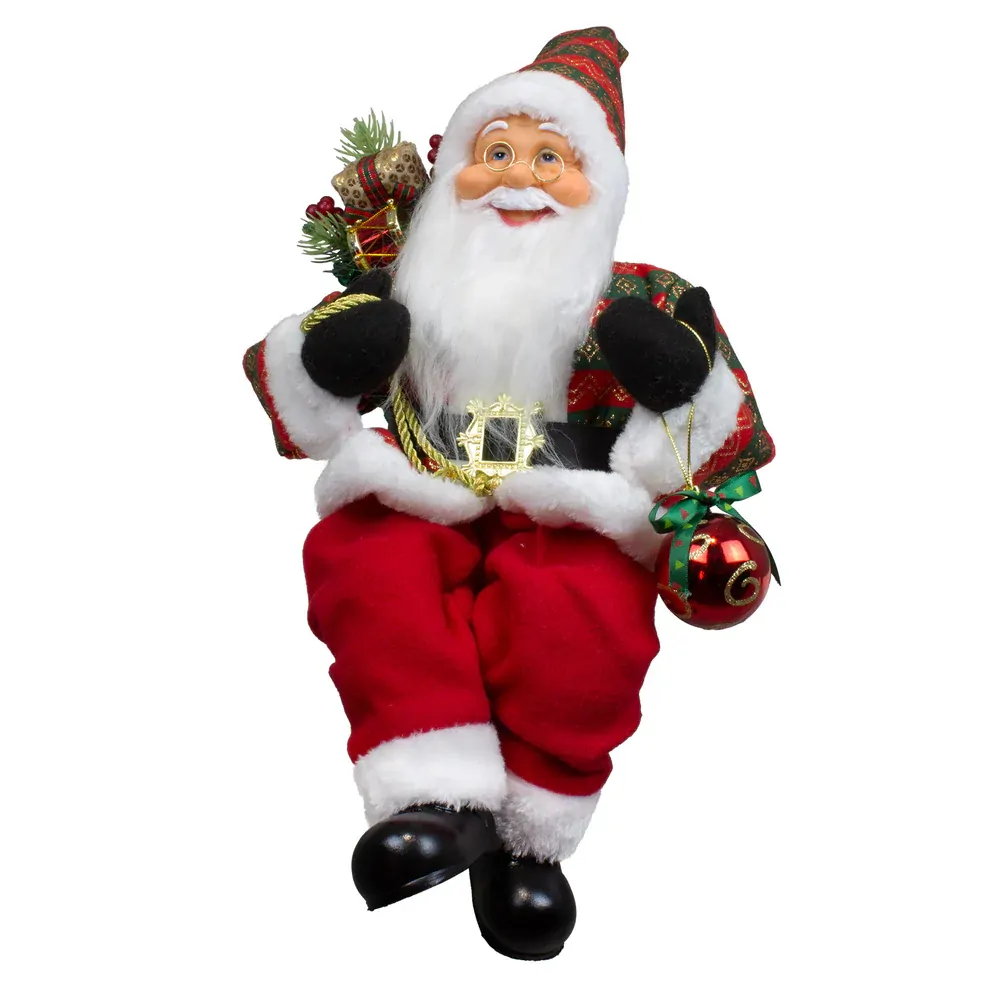 45cm Sitting Santa Claus image