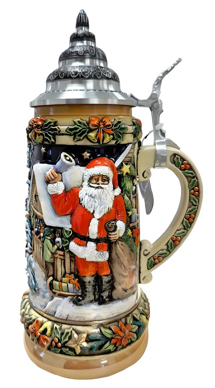 Santa At The Christmas Markets Beer Stein 0.75L By KING image