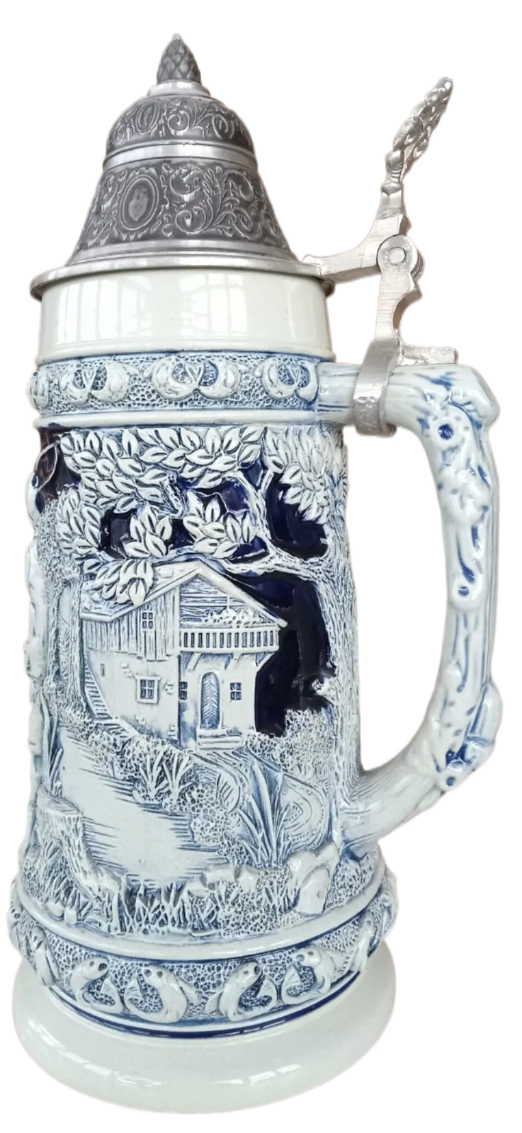 Angler Beer Stein Light Grey 0.5L By KING image