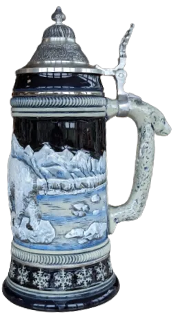 Polar Bear Beer Stein 1L By KING image