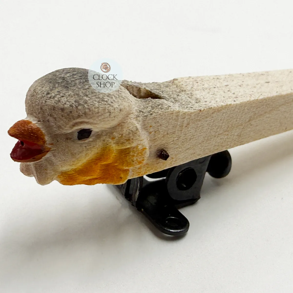 Cuckoo Bird For Mechanical Cuckoo Clock (Natural Wood) 90mm (Short Tail) image