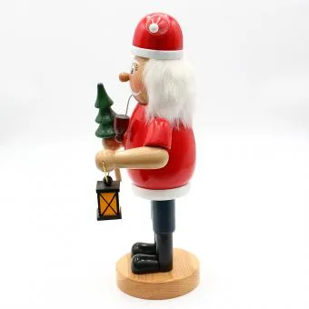 24cm Santa Claus With Lantern German Incense Burner image