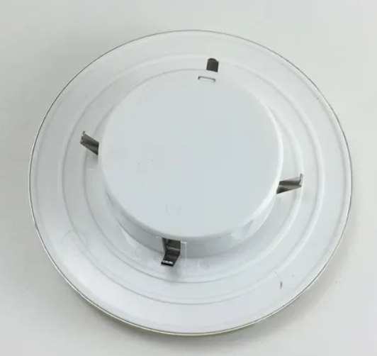 10.3cm Silver Clock Insert with White Dial & Arabic Numerals image