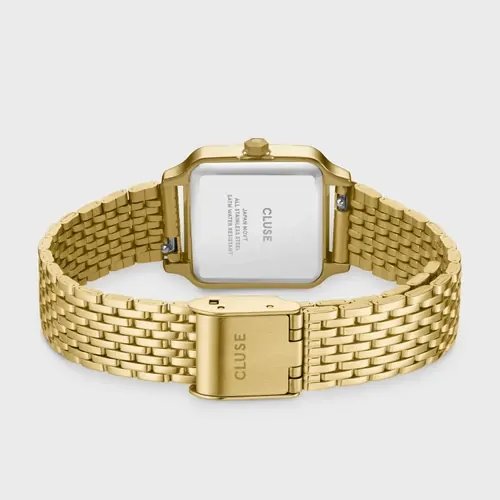 Gift Set- 24mm Gracieuse Petite Gold Womens Quartz Watch With Bracelet By CLUSE image