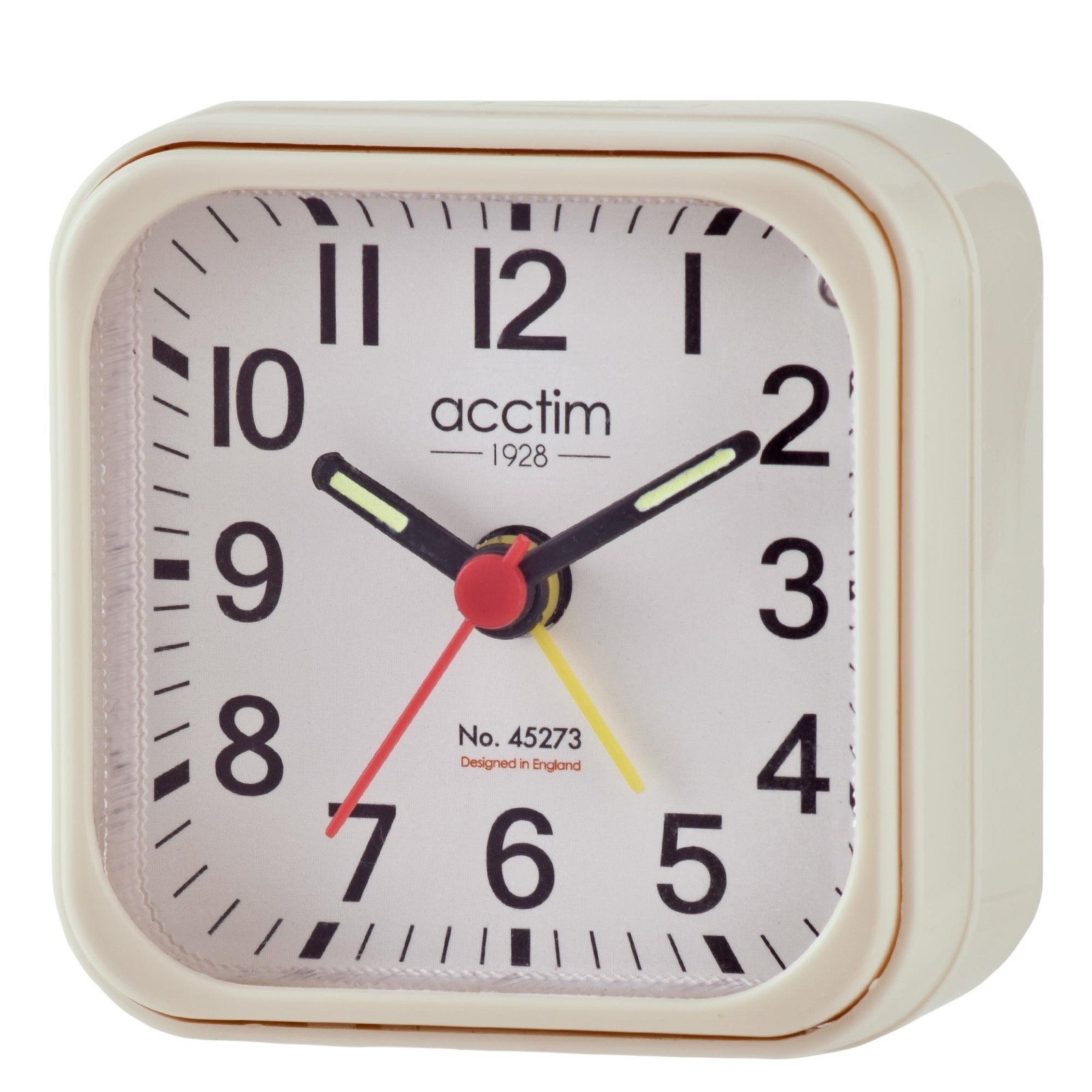 Maldon Cream Mini Alarm Clock By ACCTIM Acctim Clock Shop Australia