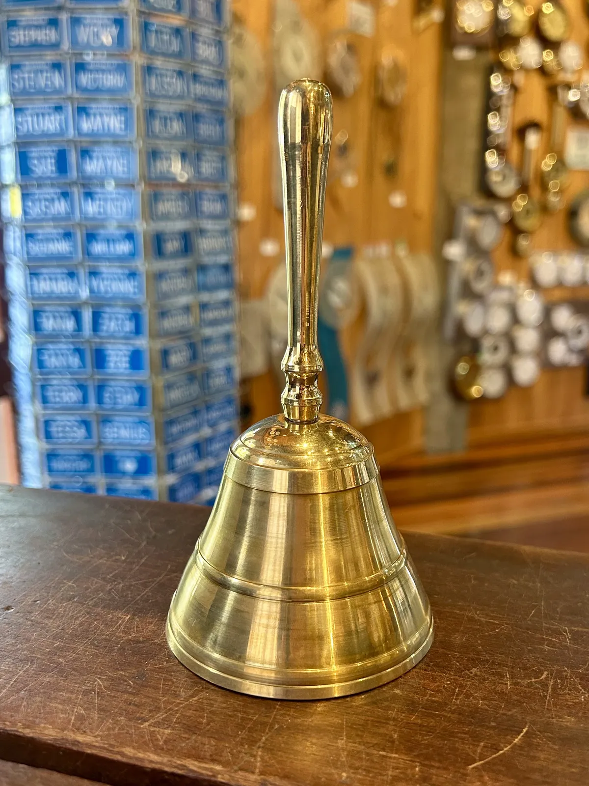 Brass Table Bell (Without Enamel Finish) image