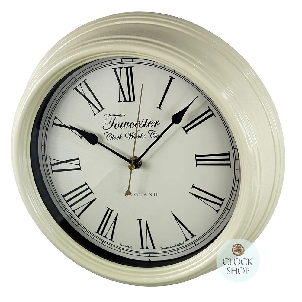 30cm Redbourne Cream Wall Clock By ACCTIM image