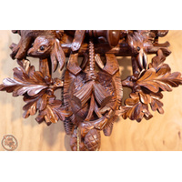 After The Hunt 8 Day Mechanical Carved Cuckoo Clock 100cm By HÖNES image