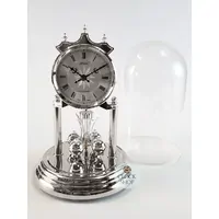 23cm Silver Anniversary Clock With Westminster Chime By HALLER image