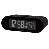 4.9cm Kian Black LCD Digital Alarm Clock By ACCTIM image