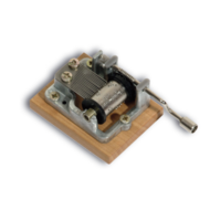 Classic Art Hand Crank Music Box- Water Lilies By Monet (Vivaldi- Spring) image