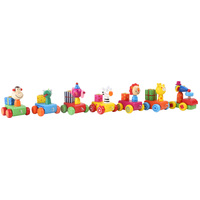 47cm Animal Train Birthday Candle Holder image