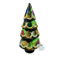 Christmas Russian Dolls- Dark Green 12cm (Set Of 3) image