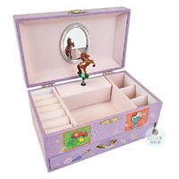 Dancing Horse Musical Jewellery Box With Drawer (Old McDonald) image