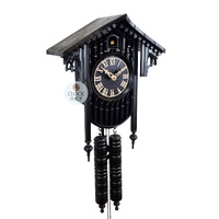 Railroad House Gothic 8 Day Mechanical Cuckoo Clock 47cm By HERR image