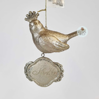 15cm Bird Hanging Decoration- Assorted Designs image