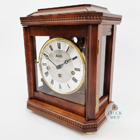 30cm Walnut Mechanical Table Clock With Westminster Chime  By AMS image