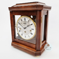 44cm Walnut Mechanical Table Clock With Westminster Chime  By AMS image