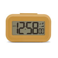 9cm Kitto Yellow LCD Digital Alarm Clock By ACCTIM image