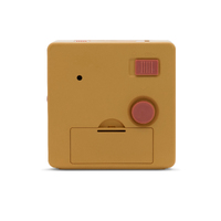 10cm Barber Yellow Analogue Alarm Clock By ACCTIM image